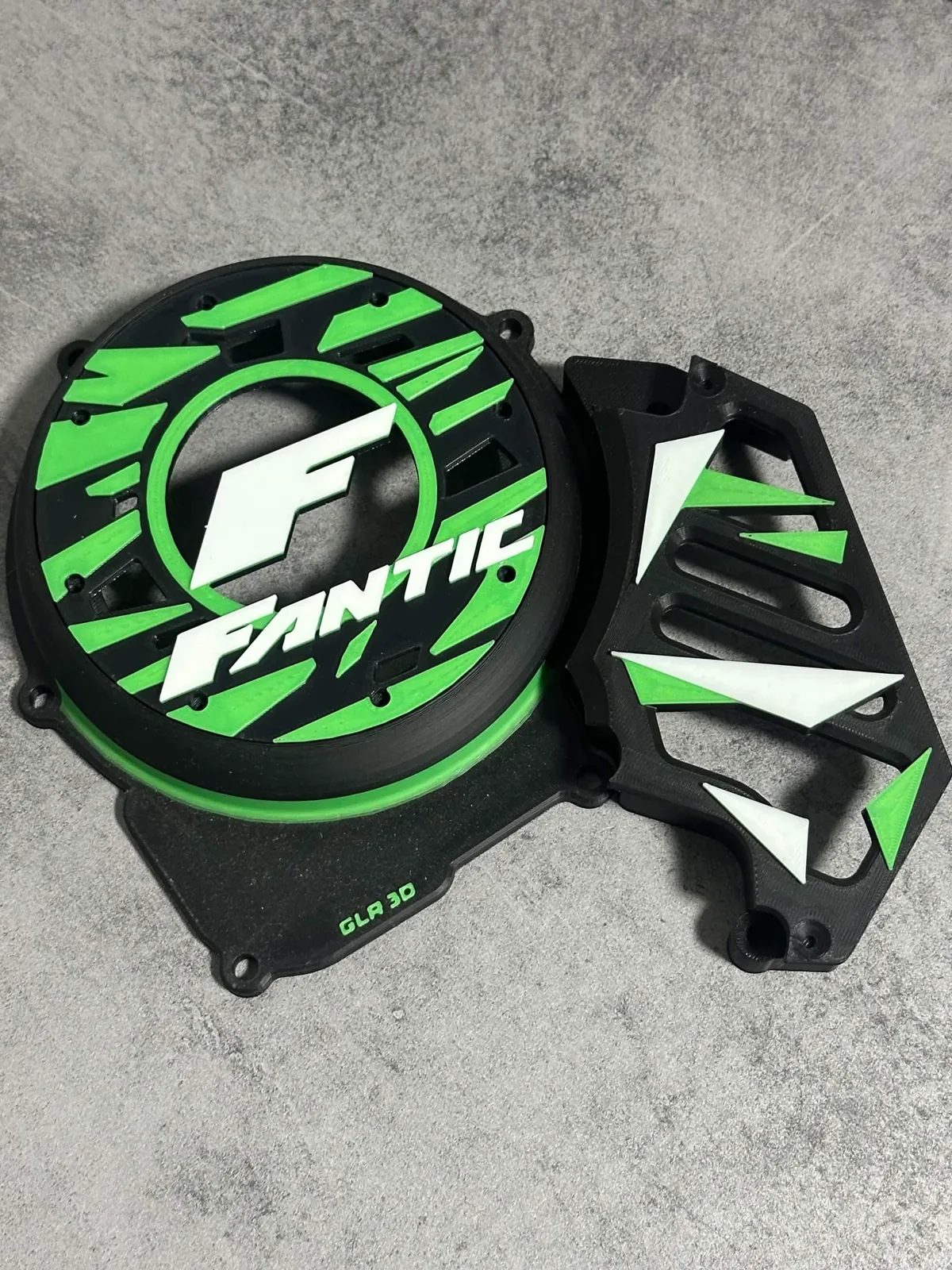 Cache allumage Fantic Vert