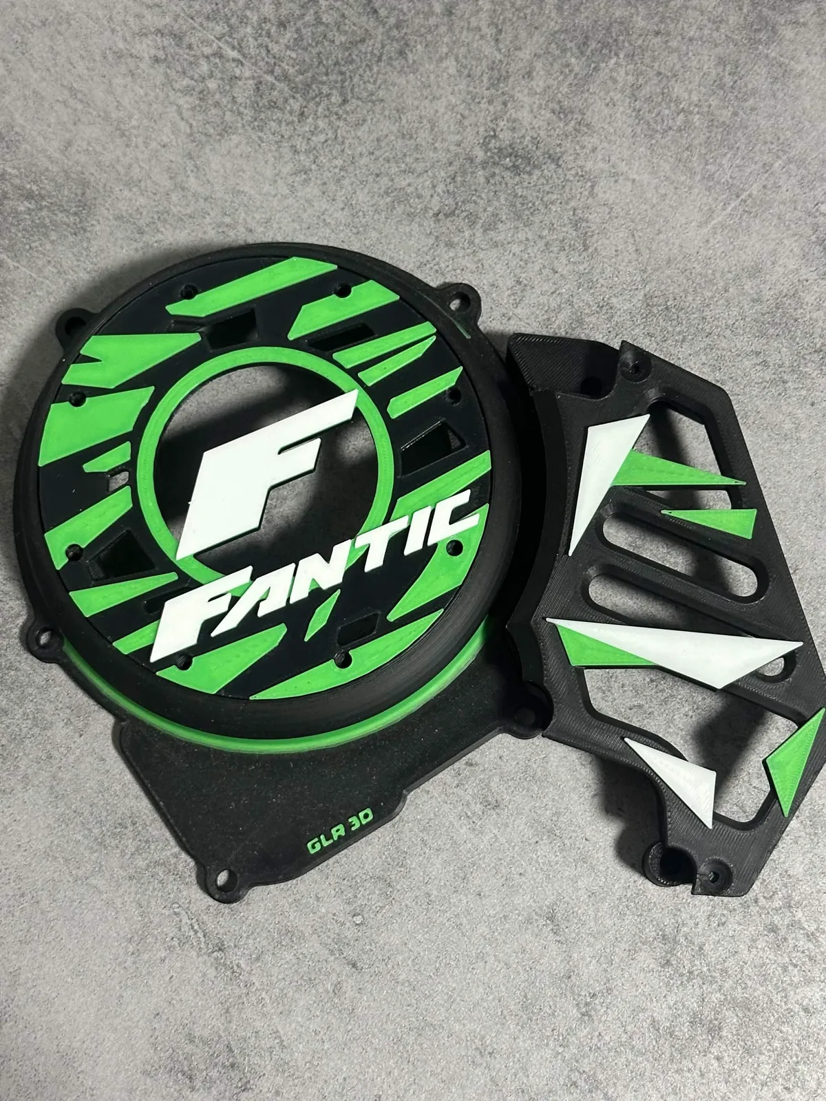 Cache allumage Fantic Vert