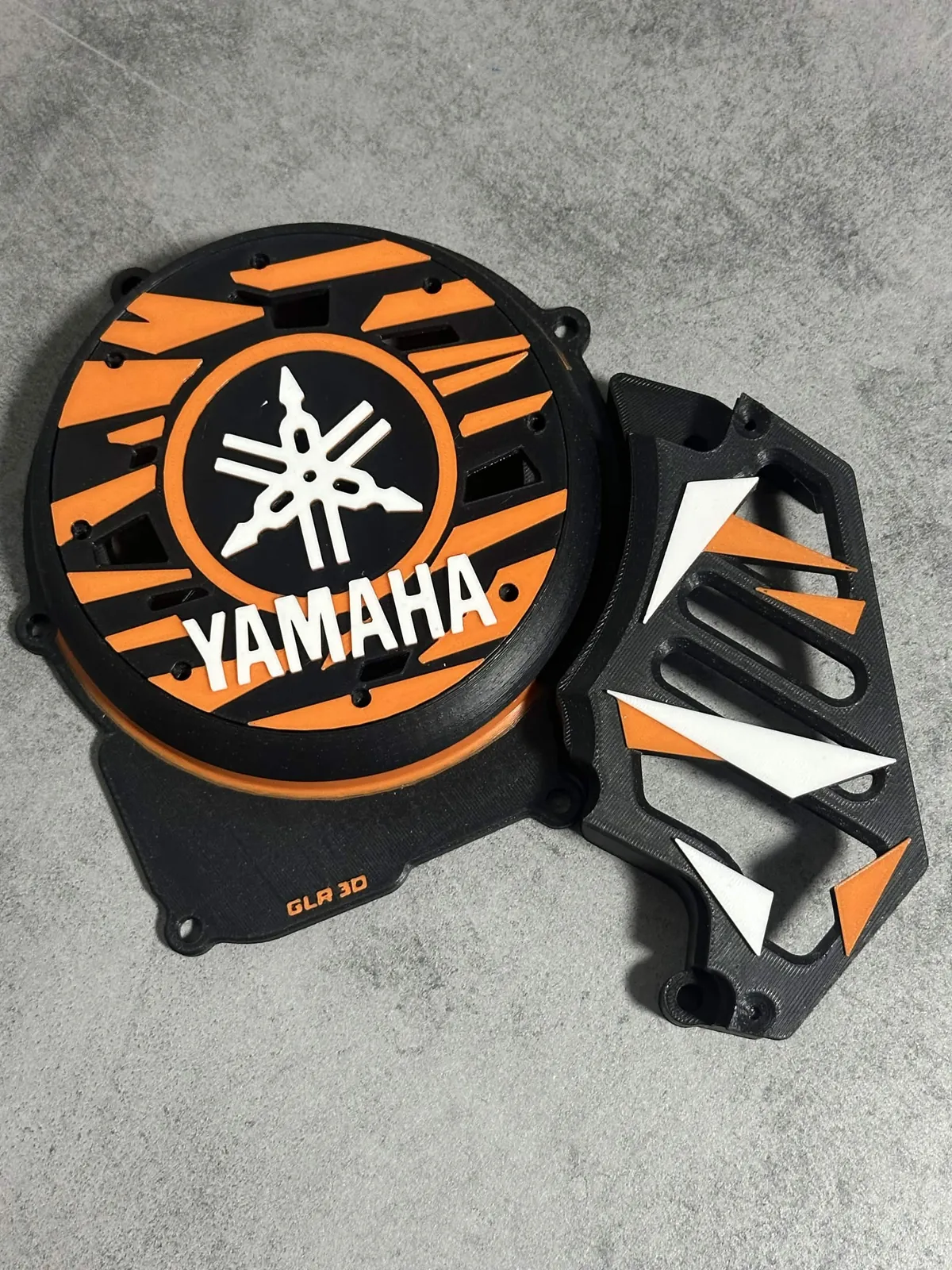 Cache allumage AM6 Yamaha Orange