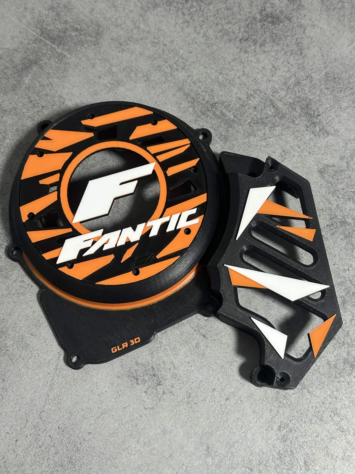Cache allumage Fantic Orange