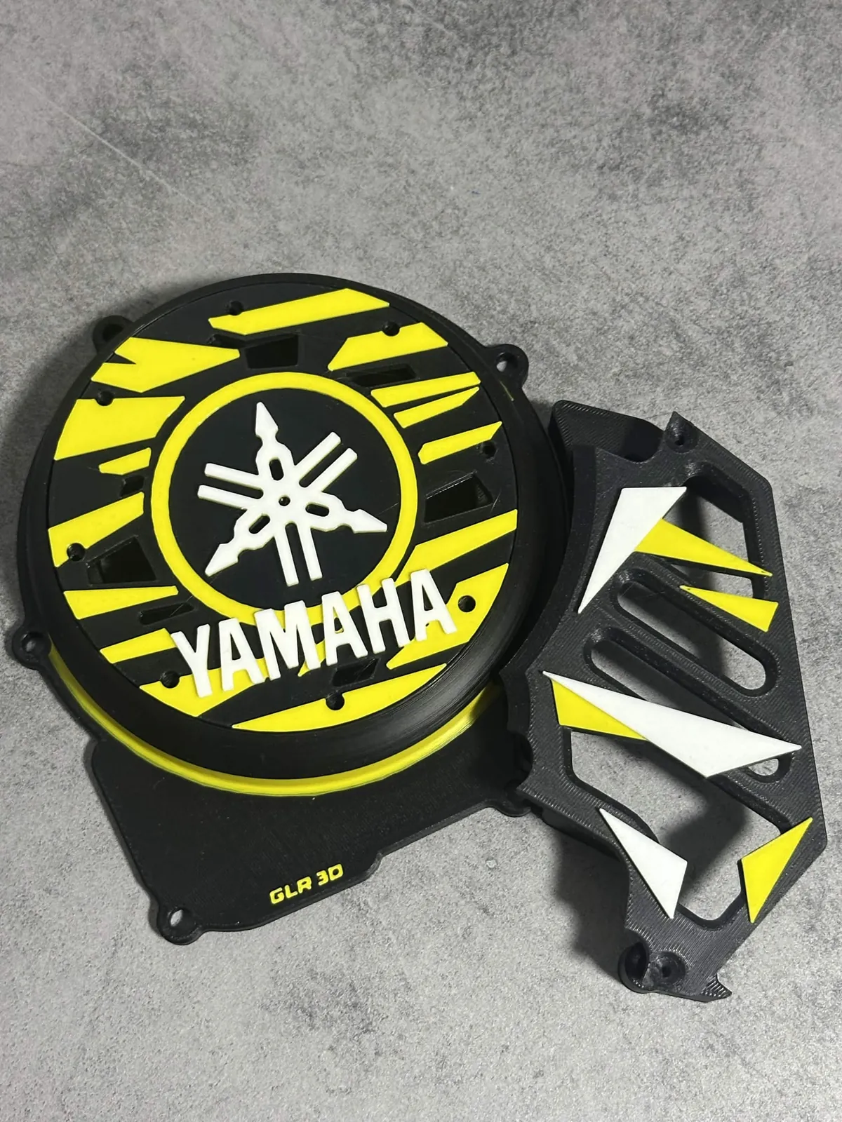 Cache allumage AM6 Yamaha Jaune