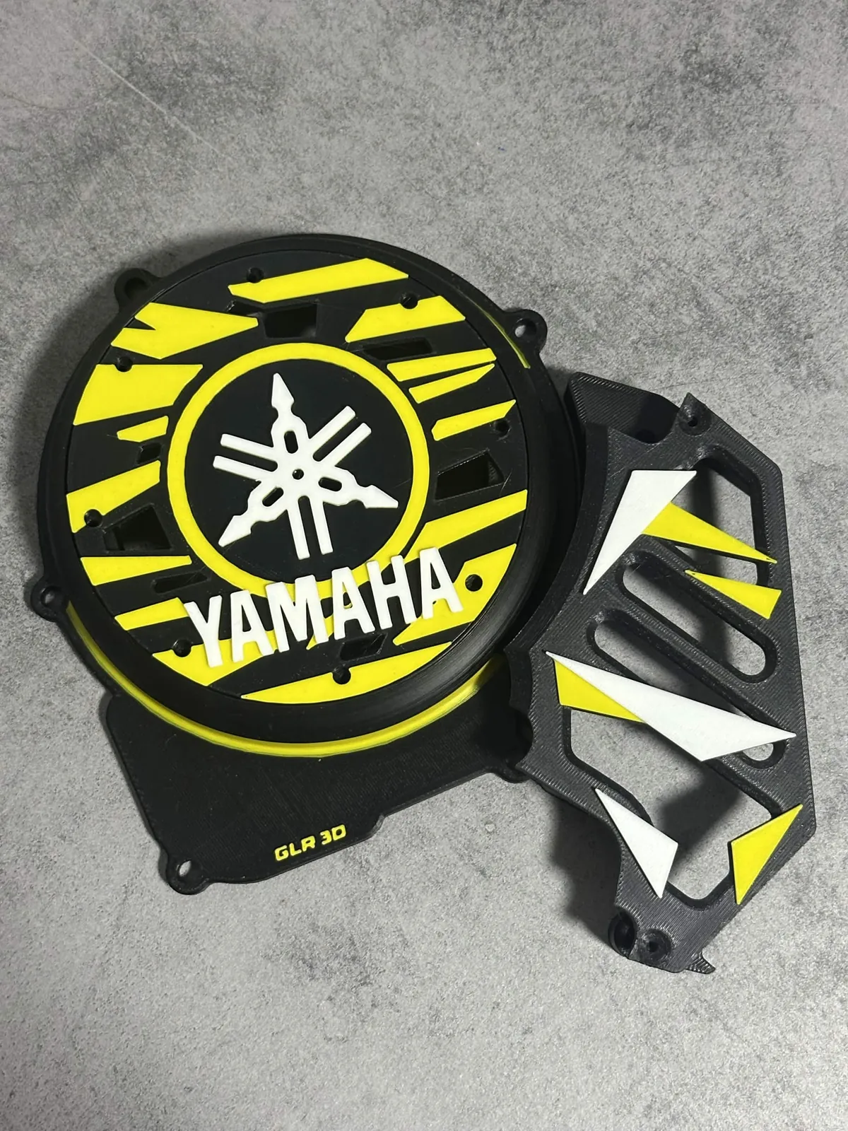Cache allumage AM6 Yamaha Jaune