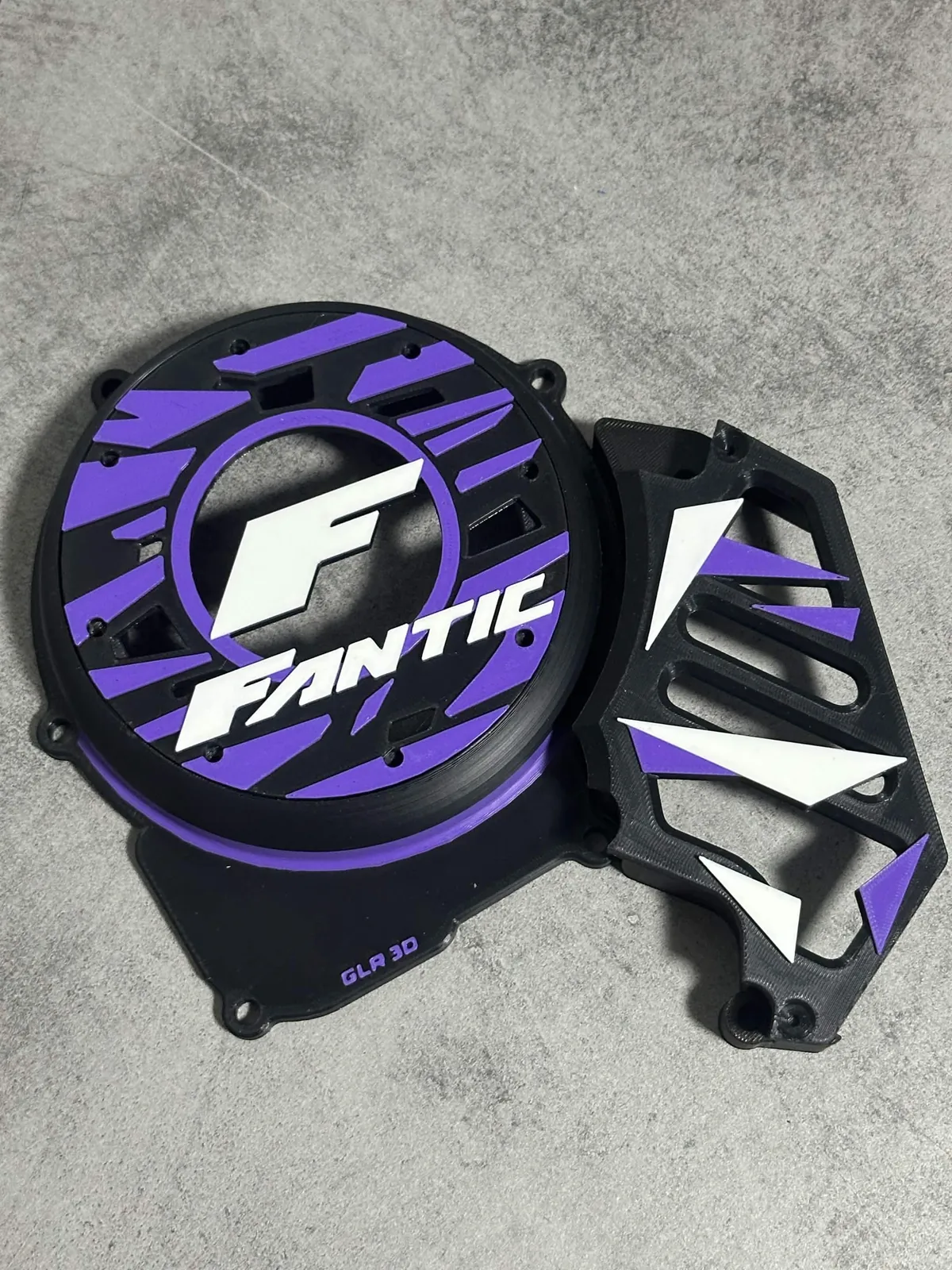 Cache allumage Fantic Violet