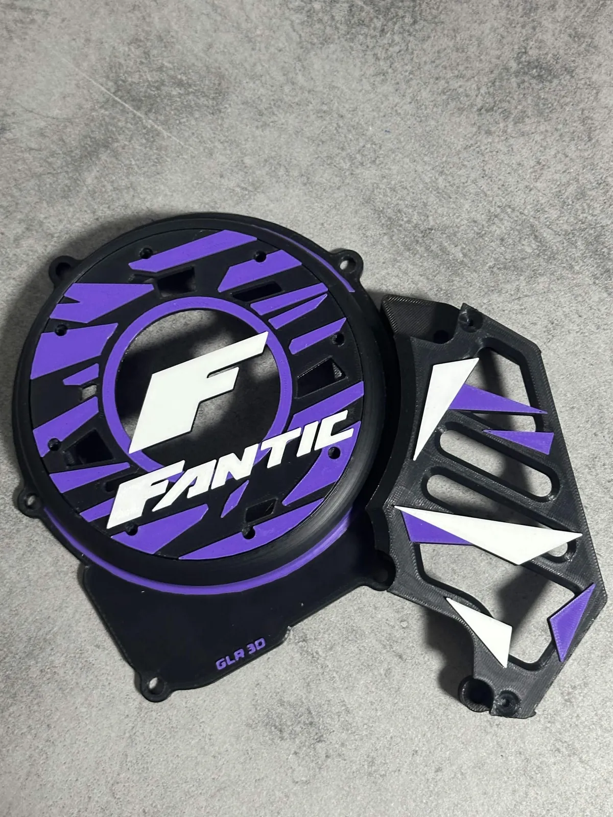 Cache allumage Fantic Violet
