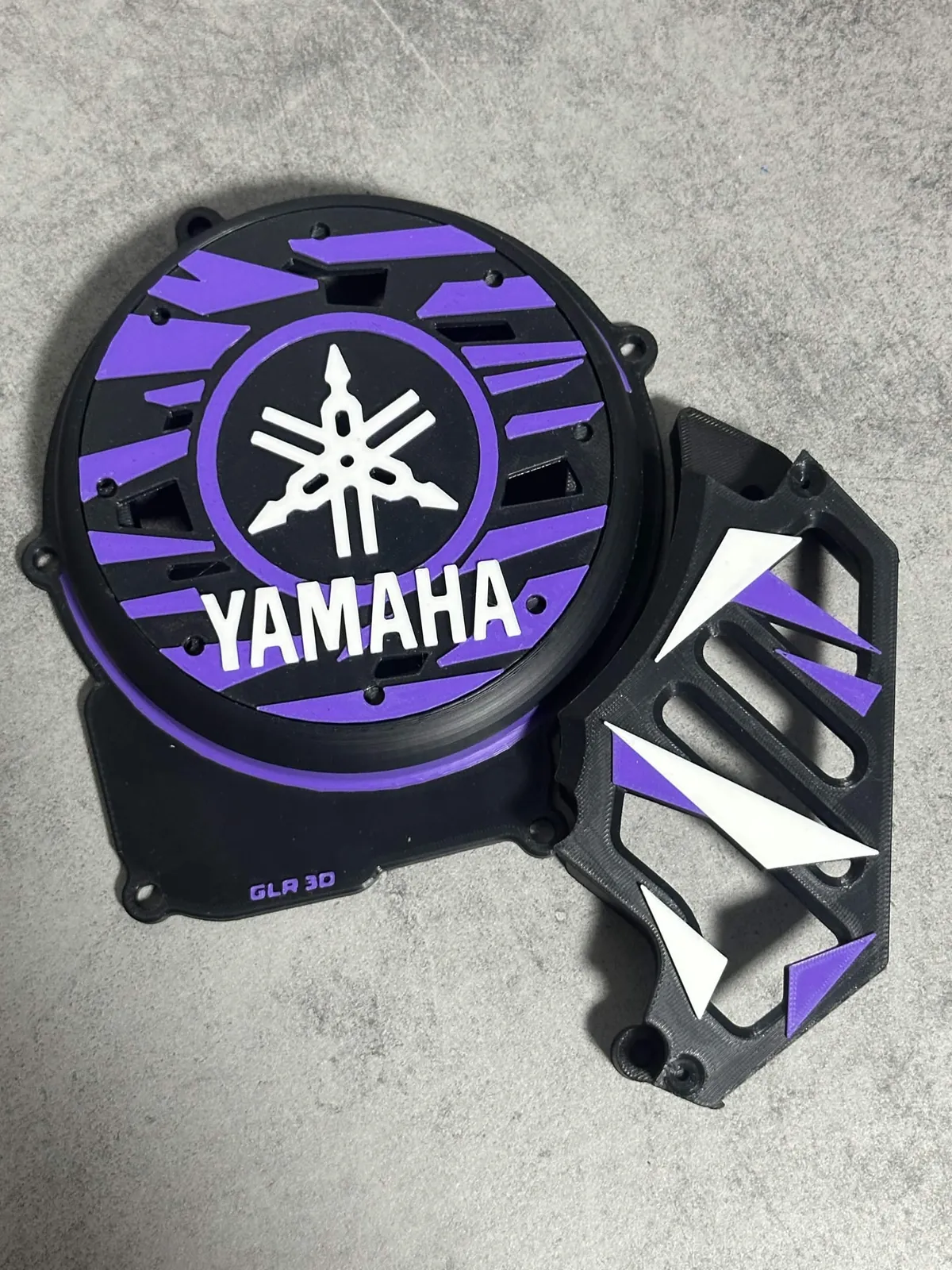 Cache allumage AM6 Yamaha Violet